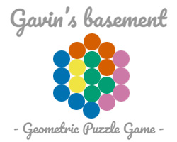 Gavin's basement - Geometric Puzzle Game